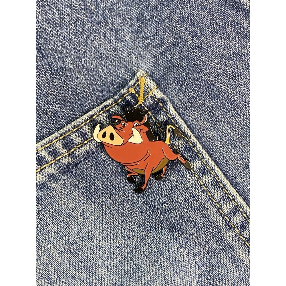 Disney Inspired The Lion King Pumbaa Warthog Enamel Lapel Pin  Classic Cartoon
